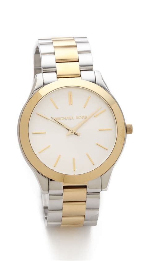 slim runway watch michael kors|michael kors runway watch silver.